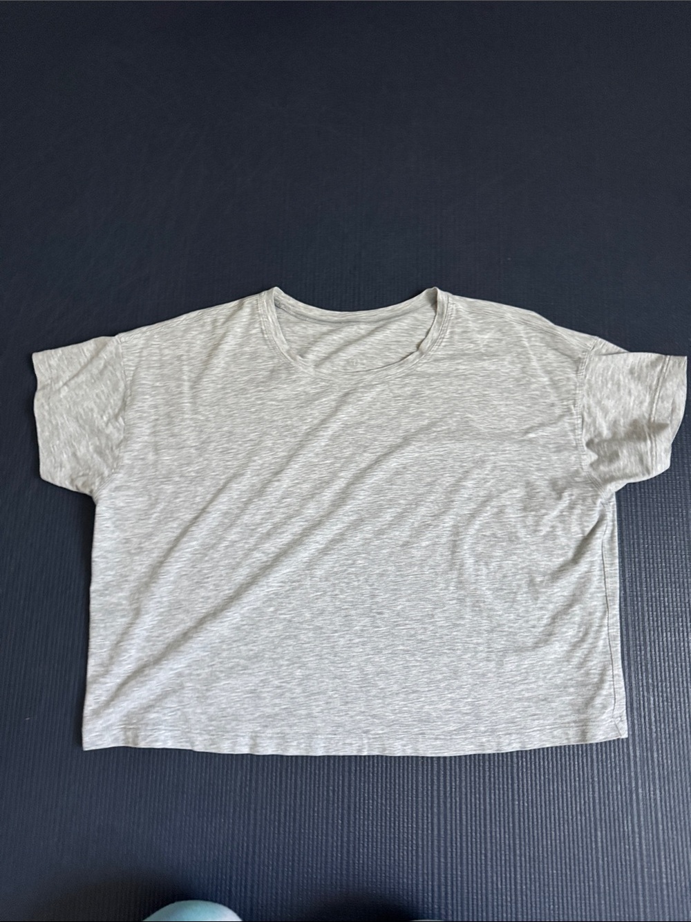lululemon athletica Light Gray Short Sleeve Crewneck Cates Tee, 8